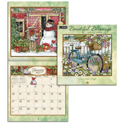 LANG Bountiful Blessings Mini Kalender 2027