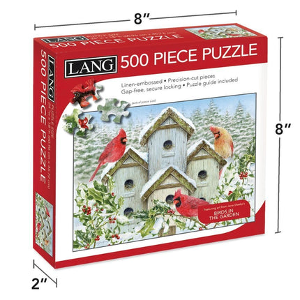LANG Cardinal Birdhouse Puzzel 500 Stukjes