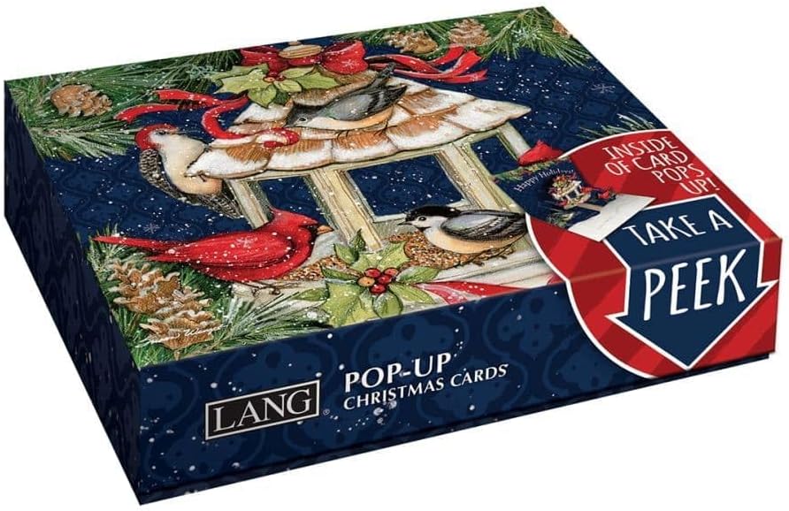 LANG Cardinal Christmas Pop-Up Kerstkaarten