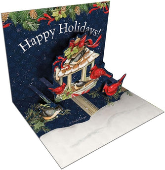 LANG Cardinal Christmas Pop-Up Kerstkaarten