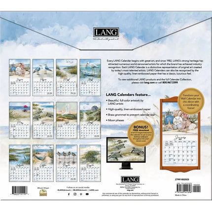 LANG Coastal Shores Kalender 2027