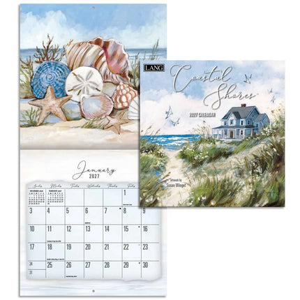 LANG Coastal Shores mini kalender 2027