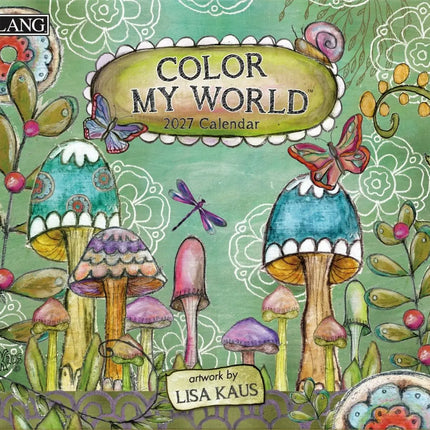 LANG Color my World Kalender 2027