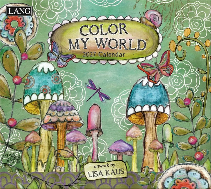 LANG Color my World Kalender 2027