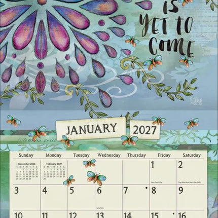 LANG Color my World Kalender 2027