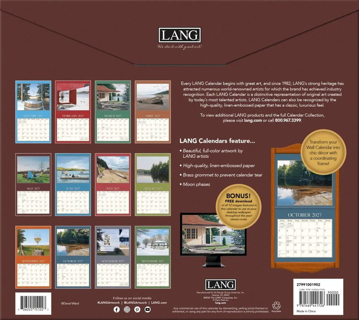LANG Cottage Country Kalender 2027