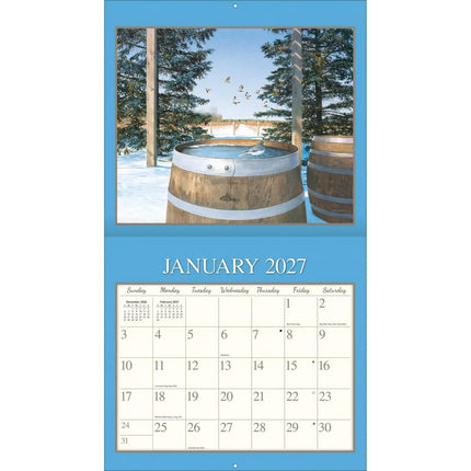 LANG Cottage Country Kalender 2027