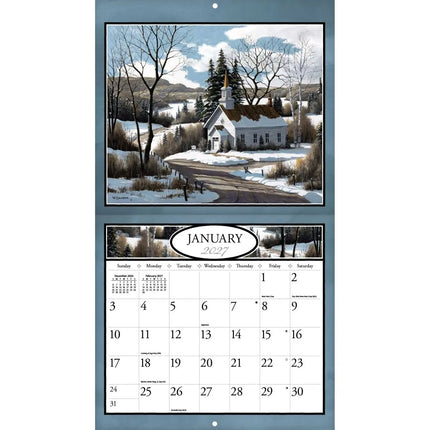 LANG Country Churches Kalender 2027