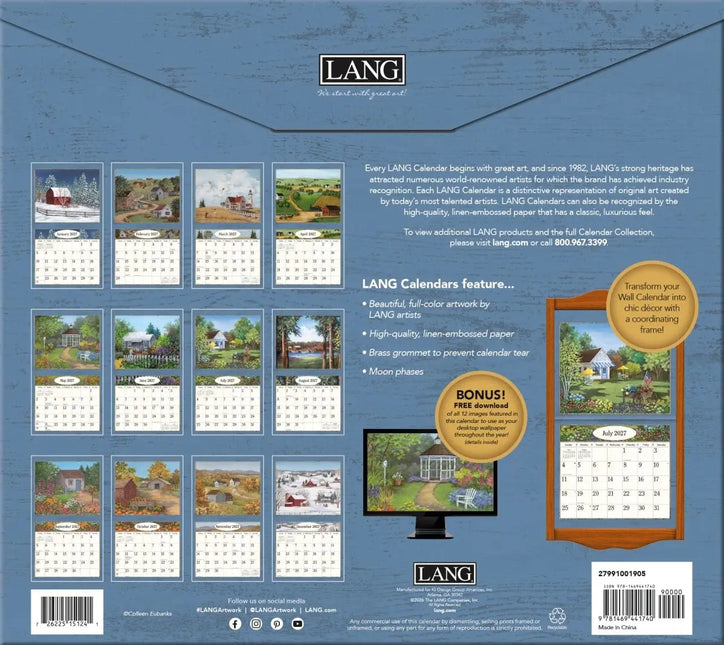 LANG Country Living Kalender 2027