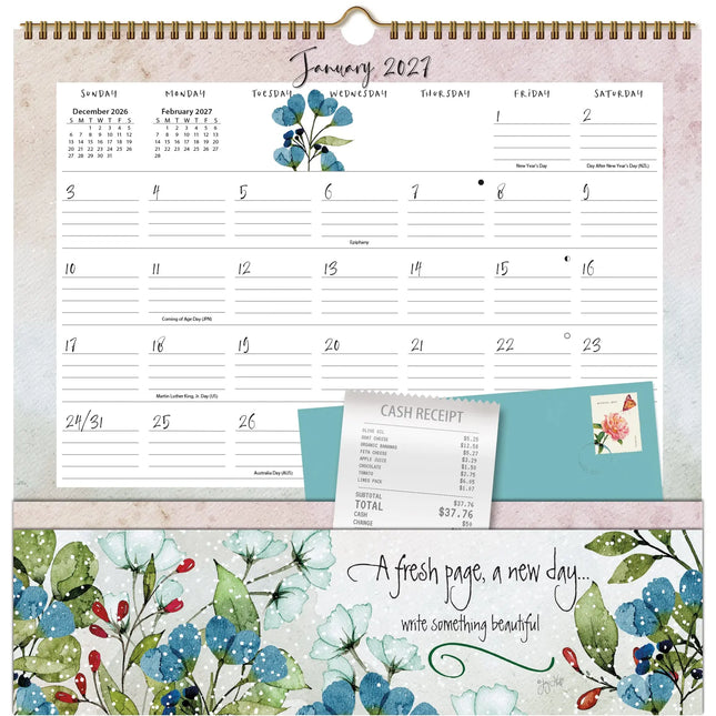 LANG Country Pleasures Note Nook Kalender 2027
