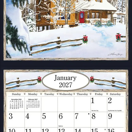 LANG Country Welcome Kalender 2027