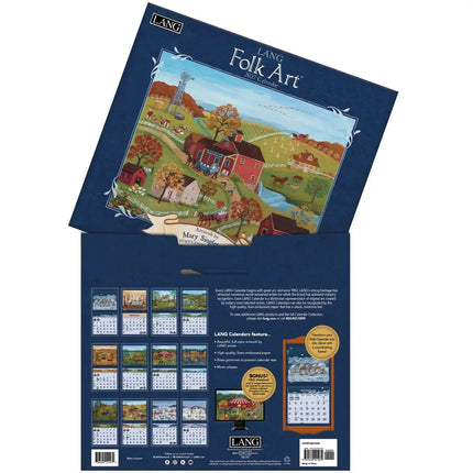 LANG Folk Art Kalender 2027