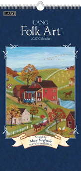 LANG Folk Art Kalender 2027 Small