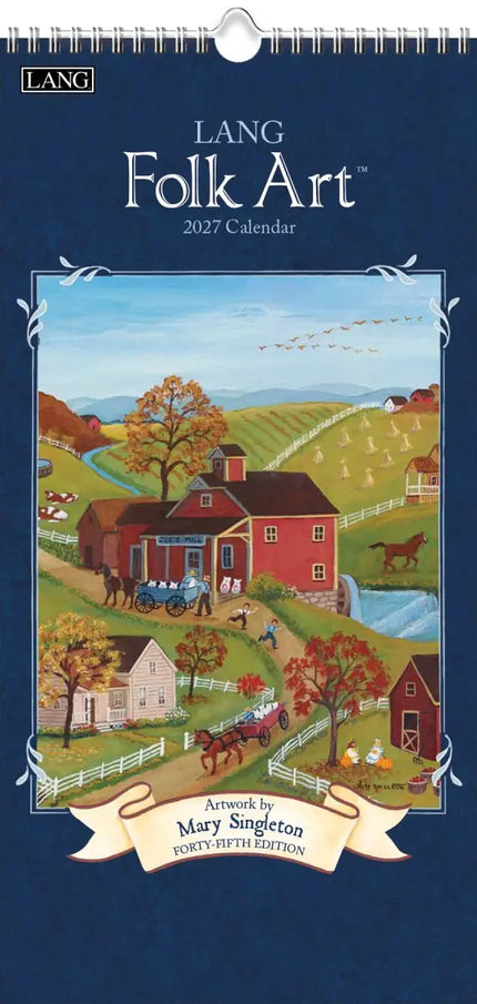 LANG Folk Art Kalender 2027 Small