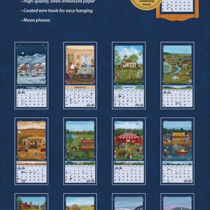 LANG Folk Art Kalender 2027 Small