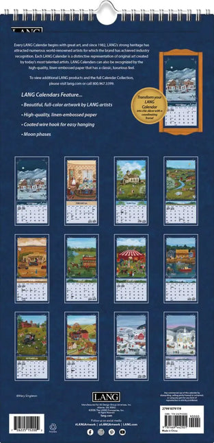 LANG Folk Art Kalender 2027 Small