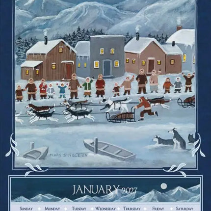 LANG Folk Art Kalender 2027 Small