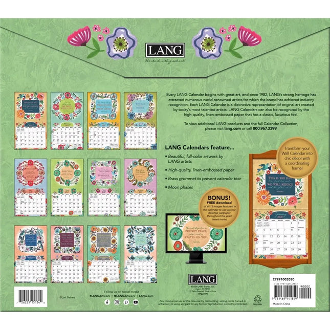 LANG Forever Faithful Kalender 2027