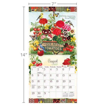 LANG Garden botanicals Mini Kalender 2027