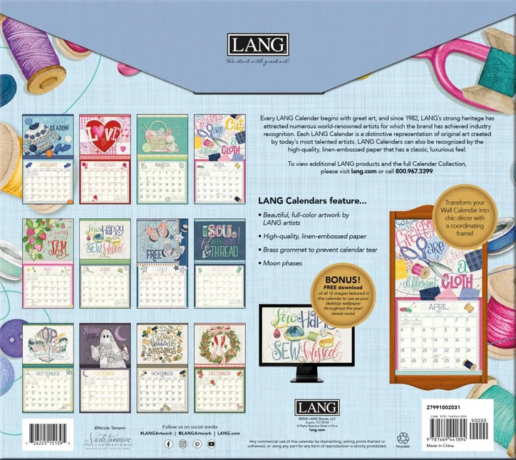 LANG Handmade Happiness Kalender 2027