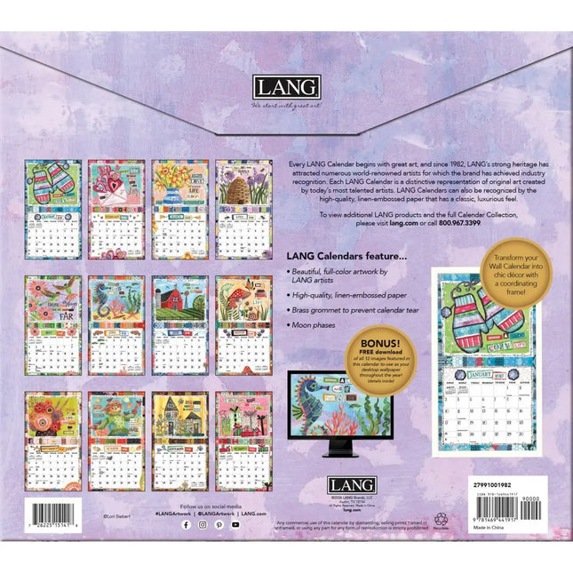 LANG Happy Life Kalender 2027
