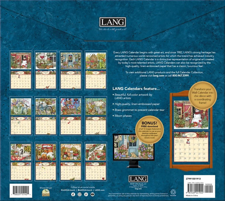 LANG Heart and Home Kalender 2027