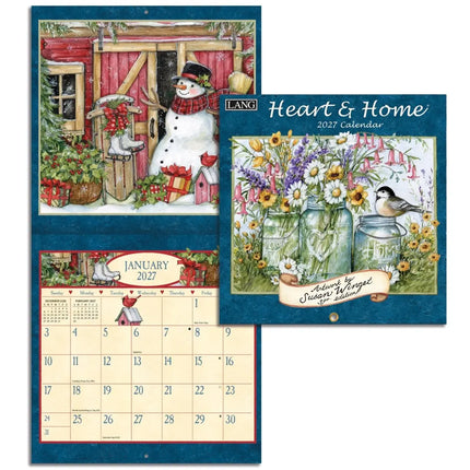 LANG Heart and Home Mini Kalender 2027