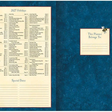 LANG Heart and Home Pocket Agenda  2027