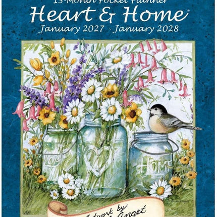 LANG Heart and Home Pocket Agenda  2027