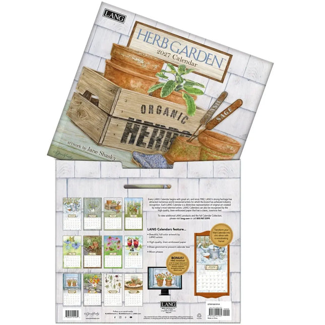 LANG Herb Garden Kalender 2027