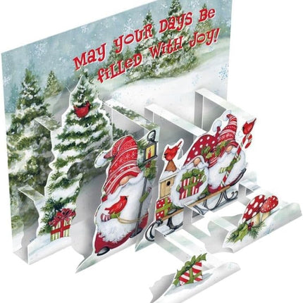 LANG Holiday Gnomes Pop-Up Kerstkaarten