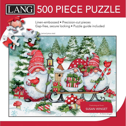 LANG Holiday Gnomes Puzzel 500 Stukjes