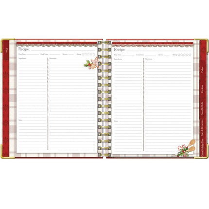 LANG Holidays Are Homemade Recipe Journal
