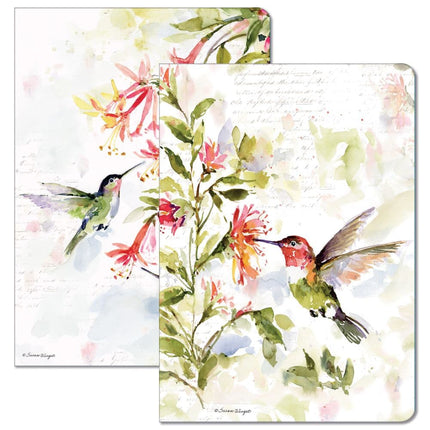 LANG Hummingbird Floral Journals 2 Stuks