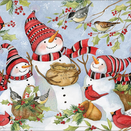 LANG Jolly Snowmen Kleine Kerstkaarten