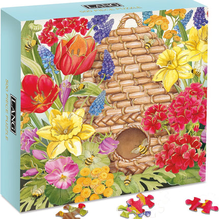 LANG Lang Beehive & Blooms Luxe Puzzel 500 Stukjes
