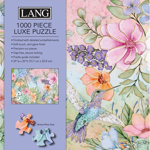 LANG Lang Hummingbird Garden Luxe Puzzel 1000 Stukjes