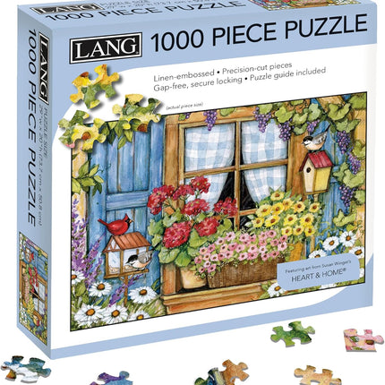 LANG Lang Summertime Window Puzzel 1000 Stukjes