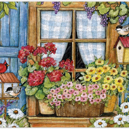 LANG Lang Summertime Window Puzzel 1000 Stukjes