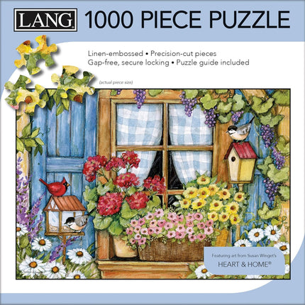 LANG Lang Summertime Window Puzzel 1000 Stukjes