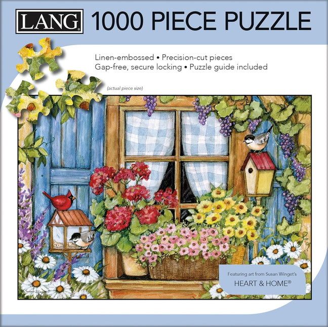 LANG Lang Summertime Window Puzzel 1000 Stukjes