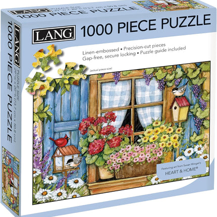 LANG Lang Summertime Window Puzzel 1000 Stukjes