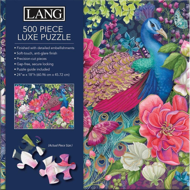 LANG Lang Vibrant Plumes Luxe Puzzel 500 Stukjes