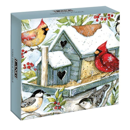 LANG Lang Winter Birds Luxe Puzzel 1000 Stukjes