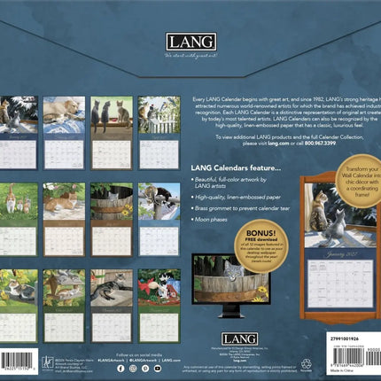 LANG Love of Cats Kalender 2027