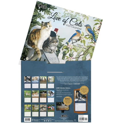 LANG Love of Cats Kalender 2027