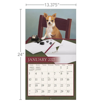 LANG Love of Dogs Kalender 2027