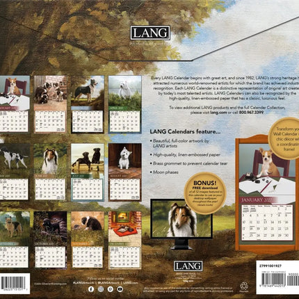 LANG Love of Dogs Kalender 2027