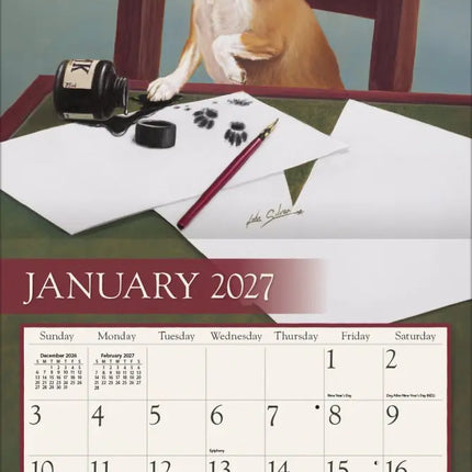 LANG Love of Dogs Kalender 2027