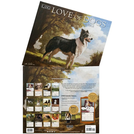 LANG Love of Dogs Kalender 2027